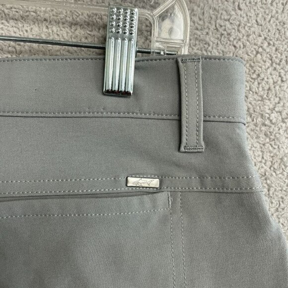 NWOT Greg Norman Men's 36x32 Gray Stretch Tech Pants performance - Picture 6 of 9